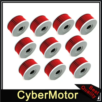 

10x Oil Filter For Suzuki Motor SG350 GN400 SP250 DR250S Beta Euro 350 ALP 4.0