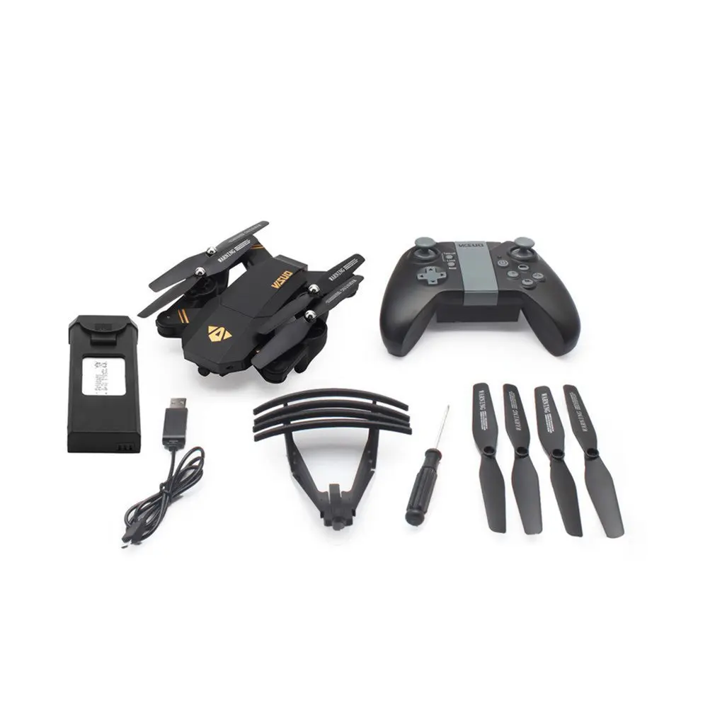 VISUO XS809HW 2,4G складной FPV Selfie Drone RC Квадрокоптер с широкоугольной камерой 720P режим удержания высоты без головы
