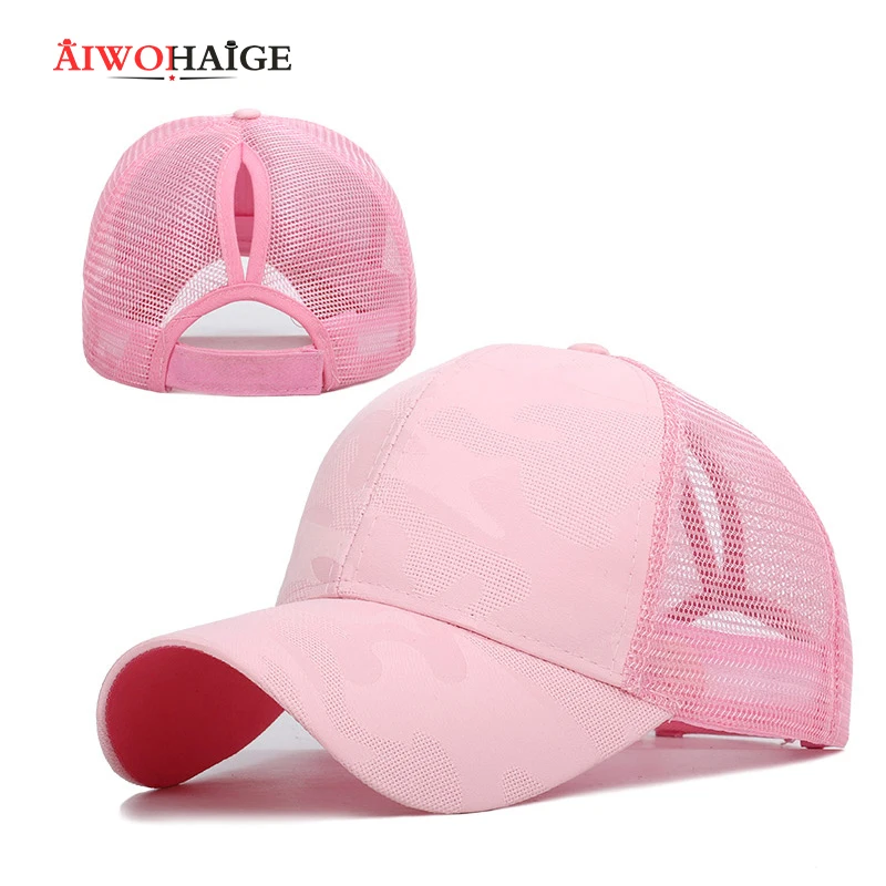 

2020 new baseball cap tail sports woman cap ponytail beanie cap women's cap sport personalized Streetwear park Ponytail hat