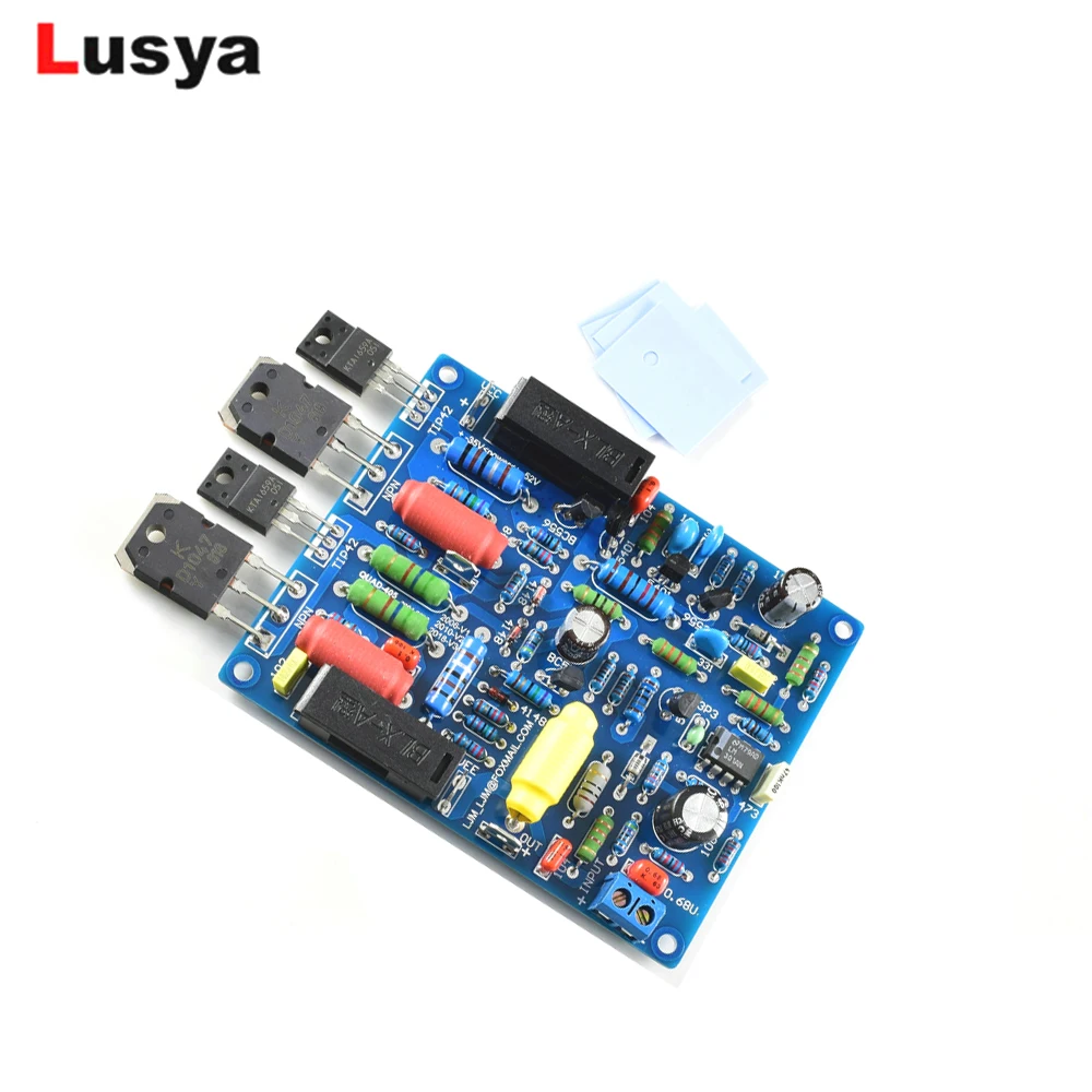 2шт/1 пара каналов QUAD405 100 Вт* 2 аудио усилитель мощности DIY KIT собранная плата B8-006