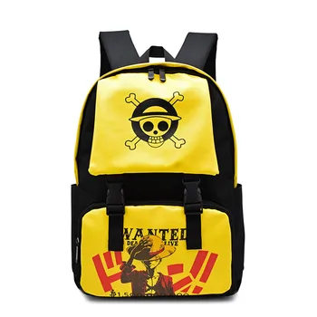 

Anime Backpack One Piece/Naruto Cartoon Rucksack School Bags Attack on Titan Travel Laptop Bags