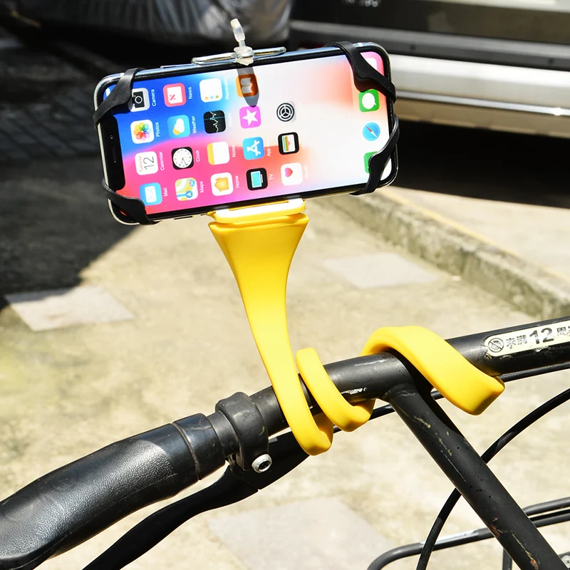 Variety Flexible Selfie Stick Bluetooth Tripod For Phone Camera Monopod Mobile Tripode For Gopro Holder Stand Smartphone Yellow