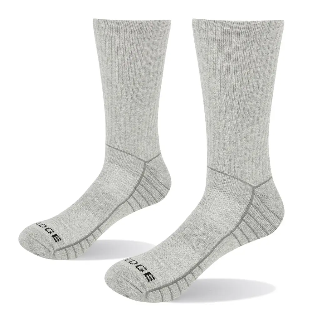 YUEDGE/Брендовые мужские носки высокого качества, цветные повседневные теплые и удобные хлопковые спортивные носки для взрослых, Осенние быстросохнущие носки - Цвет: 1901LGY