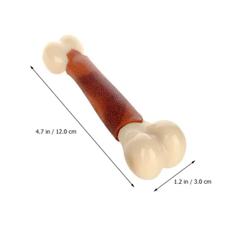 

Dog Toy for Aggressive Chewers Pet Chew Bone Training Teeth Cleaning Accessory