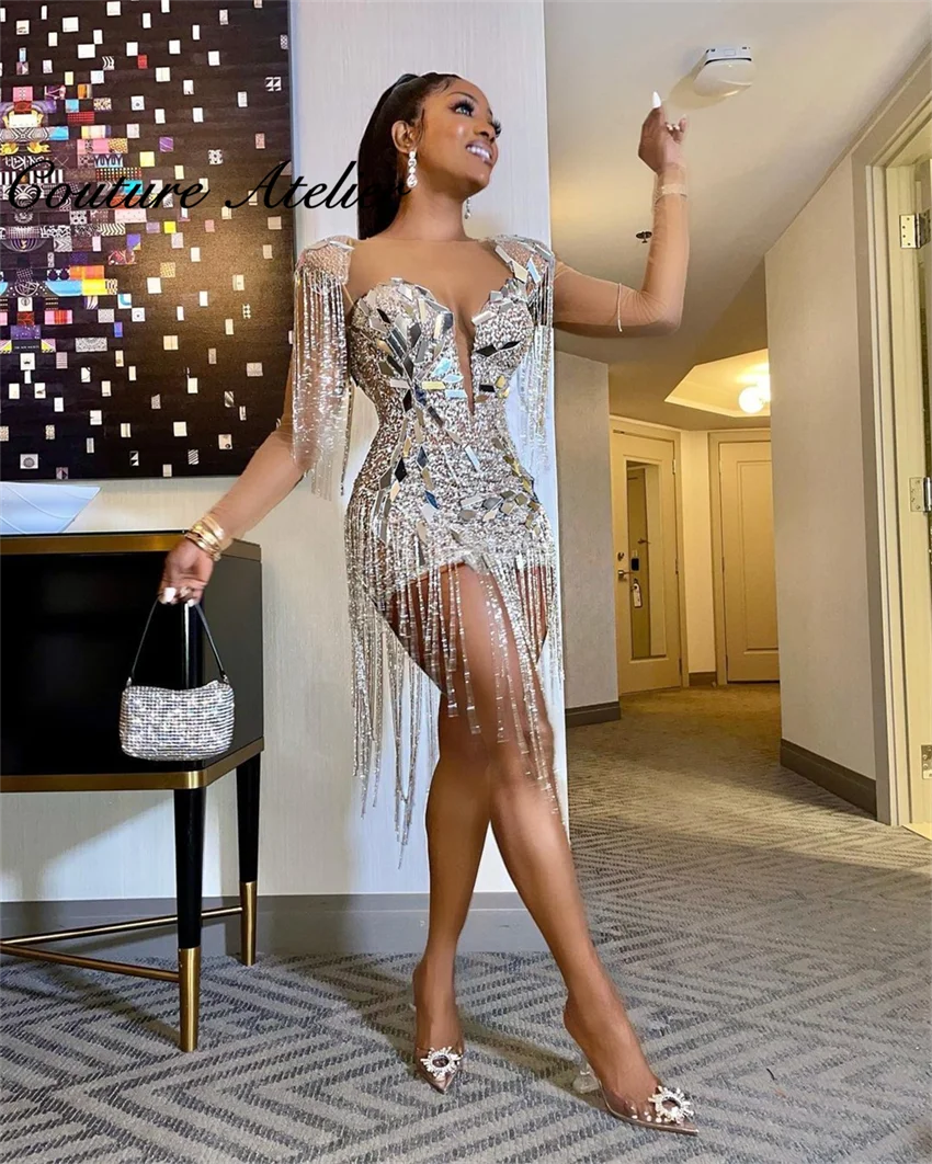 Sparkly Prom Dresses Luxury Mermaid 