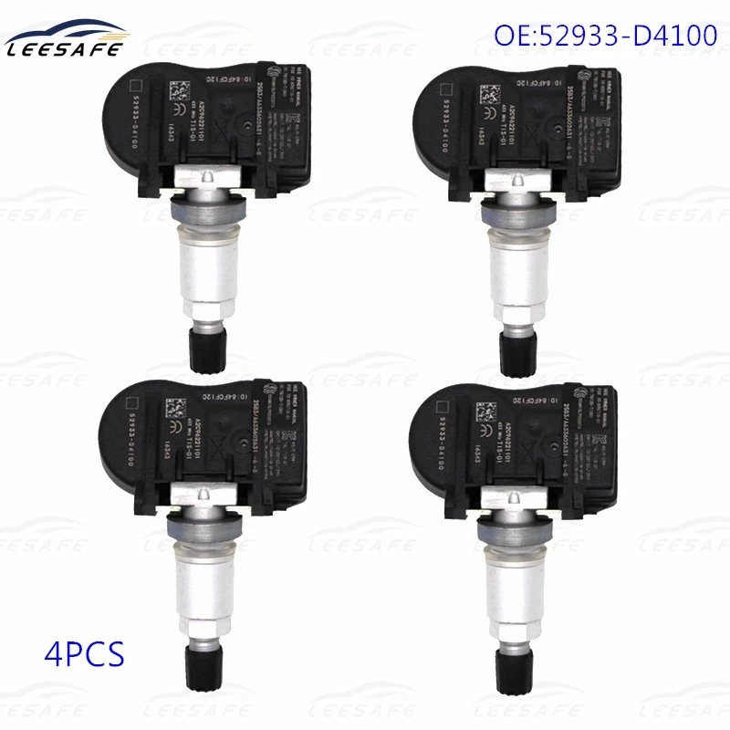 52933-D4100 52933-D9100 TPMS Tire Pressure Monitor Sensor Systems for Hyundai Ioniq Kona Santa FE KIA Niro 52933D4100 52933D9100
