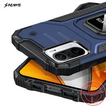 

Rzants for Xiaomi Poco F3 MI 11X MI 11X Pro Armor Case Ring Stand 【King Kong】Bumper 2 In 1 Armor Cover Phone Casing