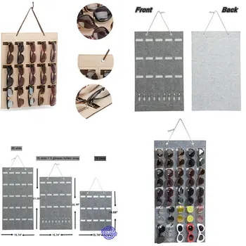 

Eyeglass Sunglasses Key Storage Display Stand Organizer for Glasses Wall Door