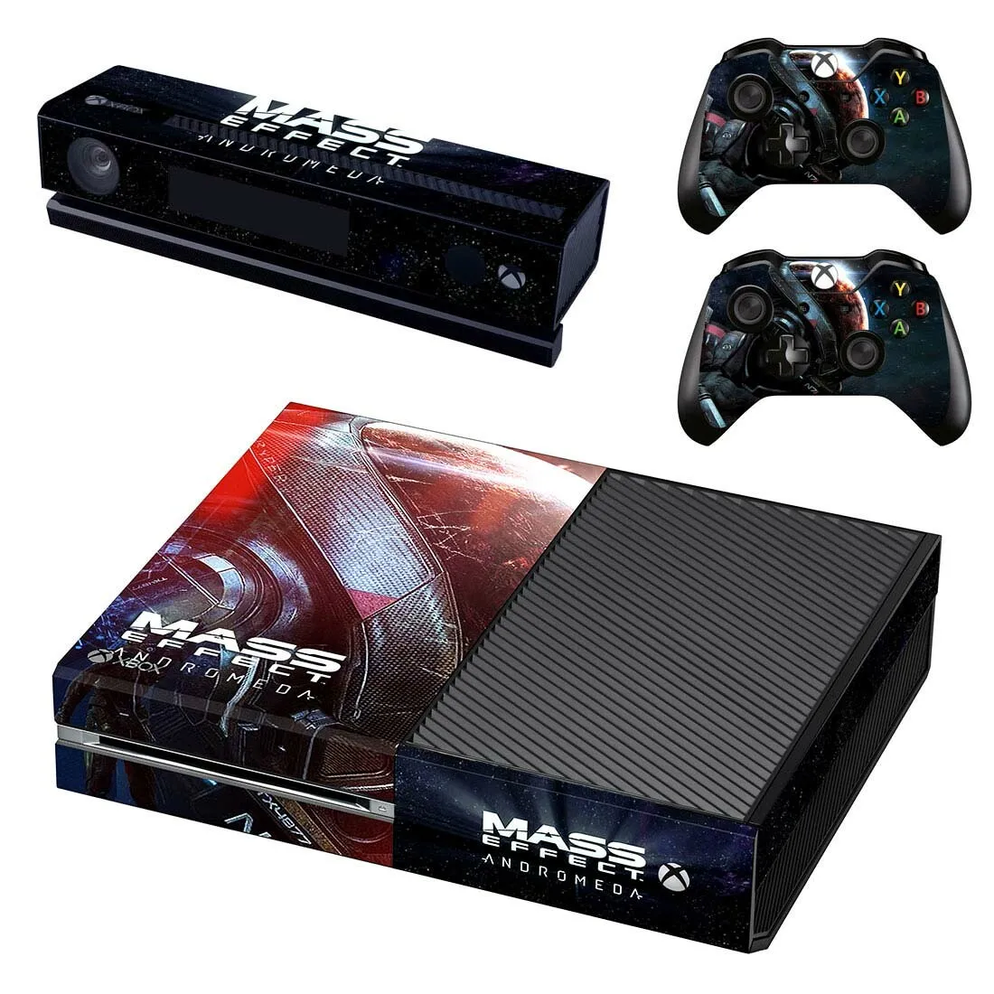 Mass Effect sticker s для Xbox one Виниловая наклейка для кожи Pegatinas Adesivos для Xbox one консоль Kinect два контроллера Skins