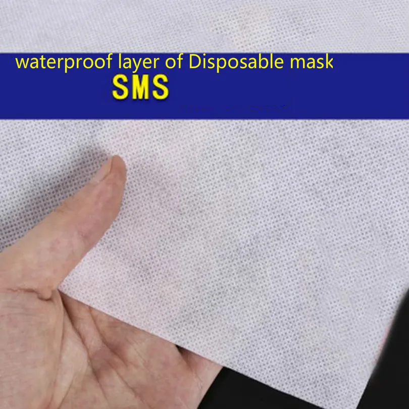 

DIY Disposable masks materials Non Woven Fabric SMS non-woven fabrics waterproof nonwoven wide 54cm free shipping