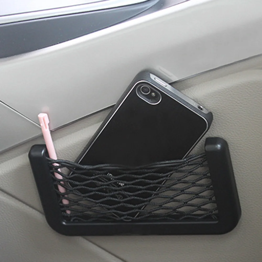

Pocket Holder Car Trunk Box Storage Bag Mesh Net Bag Car Styling Luggage Sticker Trunk Organizer Stuff Pocket Holder Travel