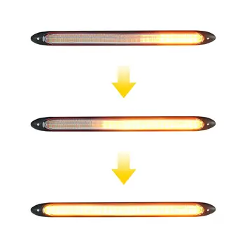

2x Fog Lamp Running Light DRL LED Day Lights Daylight Kit White Waterproof