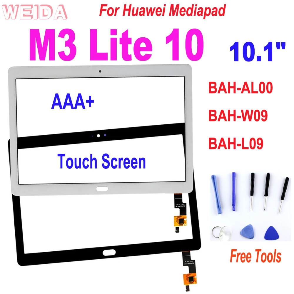 AAA + 10 1 &quotсенсорный экран для Huawei Mediapad M3 Lite запасное Переднее стекло сенсорного