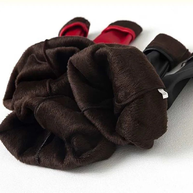 New Winter Item Girl Pu Leather Pant Warm Trousers Four Colors 3-10 Years