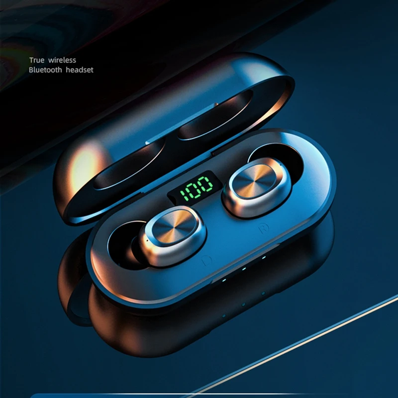 B5 TWS Bluetooth 5 0 Earphones Wireless Sports Waterproof Mini Earbuds Headsets for IOS Android Phone
