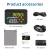 M17 hud obd head up display OBD2 GPS Двойная система Скорость лобового стекла Проектор Охранная сигнализация Температура воды Превышение скорости Об / мин Напряжение