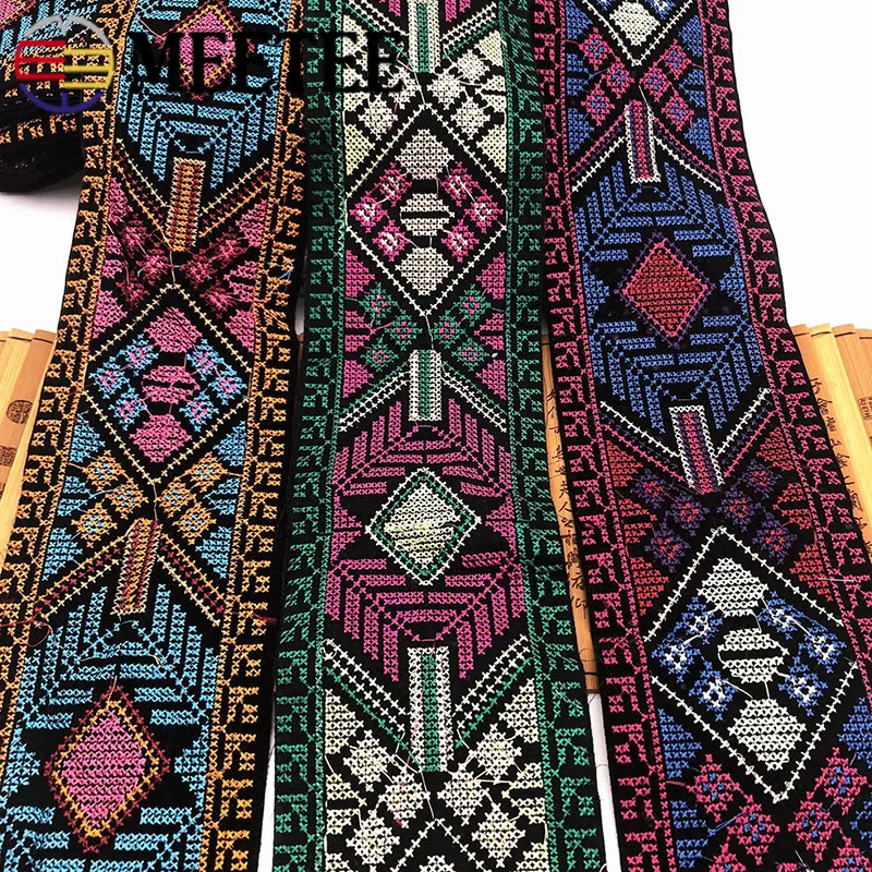 2 м 10 см Этническая жаккардовая тесьма для сумок ремешок пояс вышитые кружевные