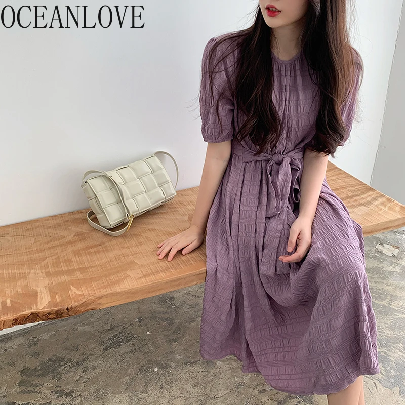 Vestido Largo Plisado Sin Mangas Para Mujer | Cuello Redondo | Tejido Elástico Y Cómodo | Tallas S-XXXL
