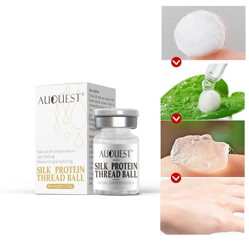 LAIKOU Collagen Silk Thread Face Serum Essence Anti Aging Anti Wrinkle Moisturizing Hydrolyzed Protein Gel Cream 1 LAIKOU Collagen Silk Thread Face Serum Essence Anti Aging Anti Wrinkle Moisturizing Hydrolyzed Protein Gel Cream 4