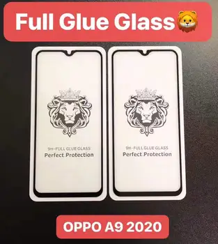 

Full Glue Tempered Glass Screen Protector For Oppo A9 A5 2020 Reno 2 2f Full Cover Anti-scratch Screen Protector Film