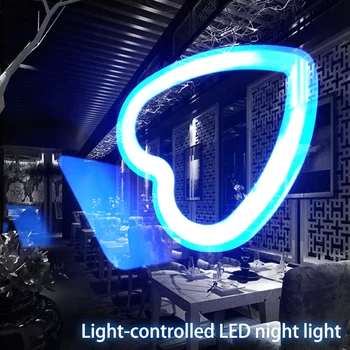 

Safety Lamp Light Sensor LED Bathroom Indoor/Outdoor Wireless Angel Induction Light Night Light Automatic Creative Bright Love