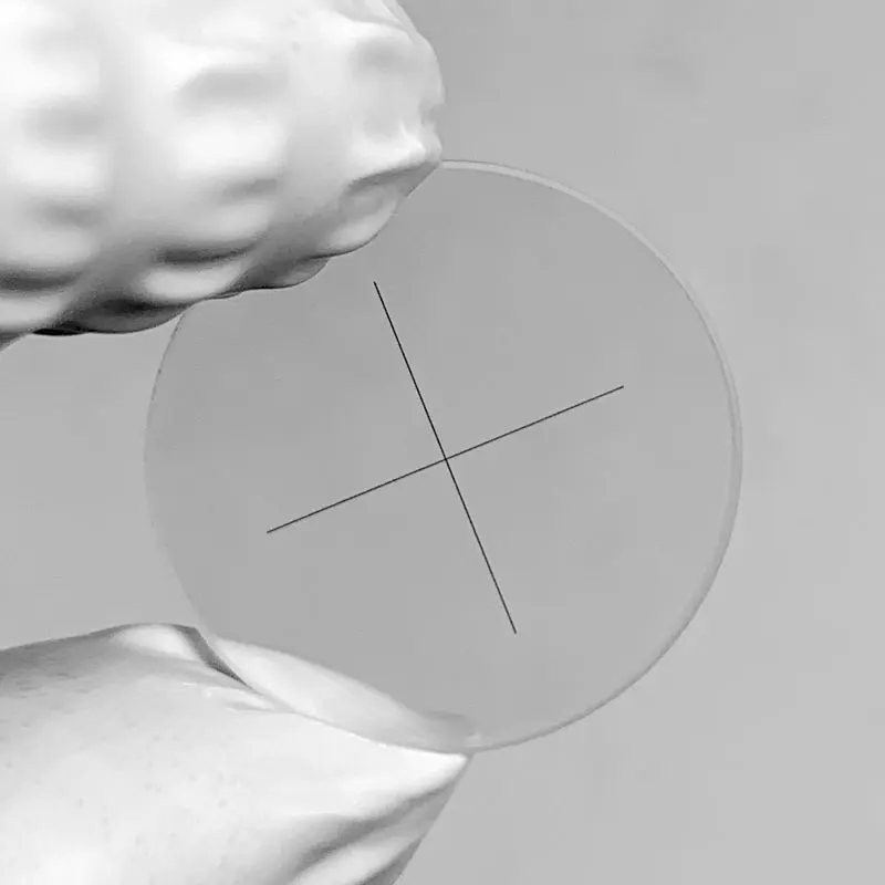 937 Crosshair Graticule пластина внешний внутренний микрометр микроскоп сетка|Микроскопы| |