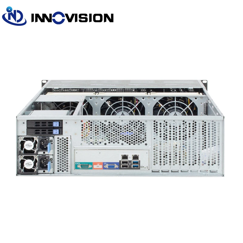 Hotswap 3u корпус для стойки 650 мм с 12 Гб мини HD задней панелью 16 HDD бухт сервер