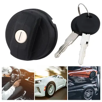 

Premium Fuel Tank Filler Lockable Cap Cover With 2 Keys For VOLKSWAGEN Vehicles Car Accessories Replacement Parts