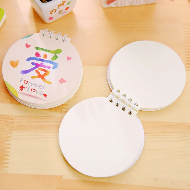 

C25 Japanese Korean Stationery Creative Coil Notebook Sticky Notes Theme Eternal Oi Lai Send Gift Carry-on Carriable