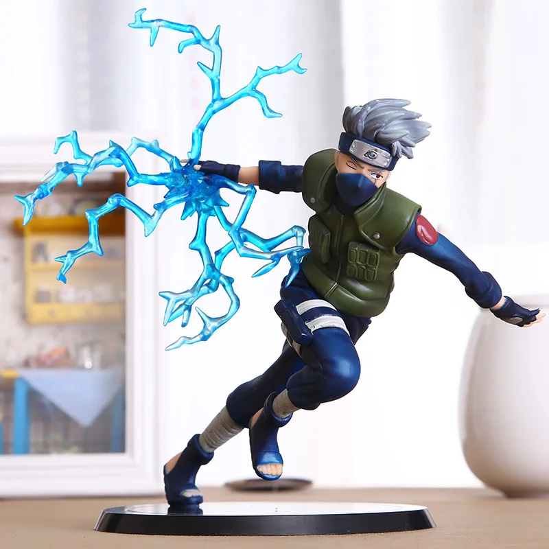 

Naruto Hatake Kakashi Action Figures Toys Japan Anime Naruto Collectible Figurines PVC Model Toy for Anime Lover 15cm N135