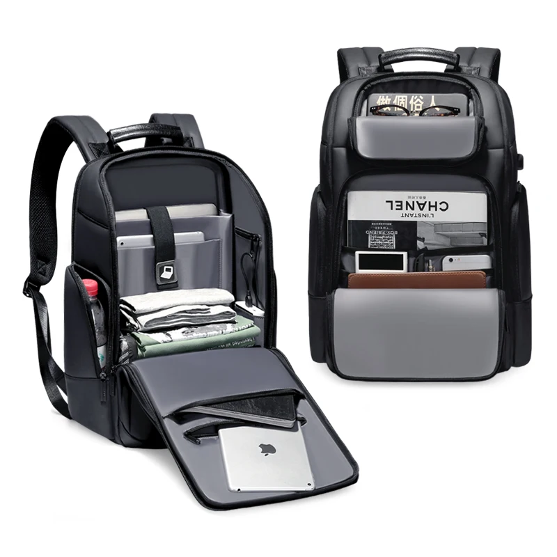 Водонепроницаемый 15,6 дюймовый мужской профессиональный рюкзак для ноутбука с USB зарядкой, повседневный мужской спортивный рюкзак для путешествий
