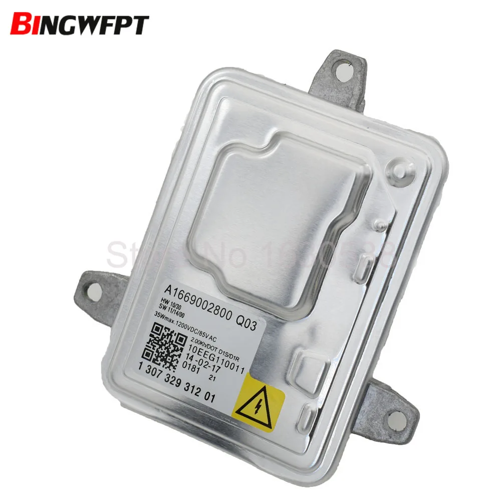 Escondeu a Unidade de Controle M-classe de Slk de Ercedes-b-enz o Farol de Xênon do Oem A1669002800 do Reator 130732931201 2020-2020-2020 c ml gl