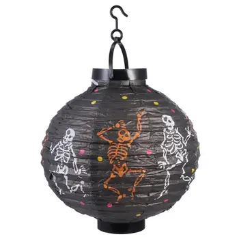 

10pcs Halloween Themed Paper Lantern Creative Handheld Props Theme Party Decor