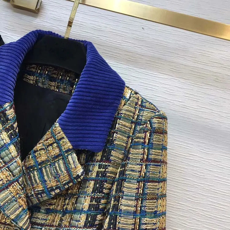 winner Новая женская твидовая куртка пальто женское повседневное пальто женская одежда tclai