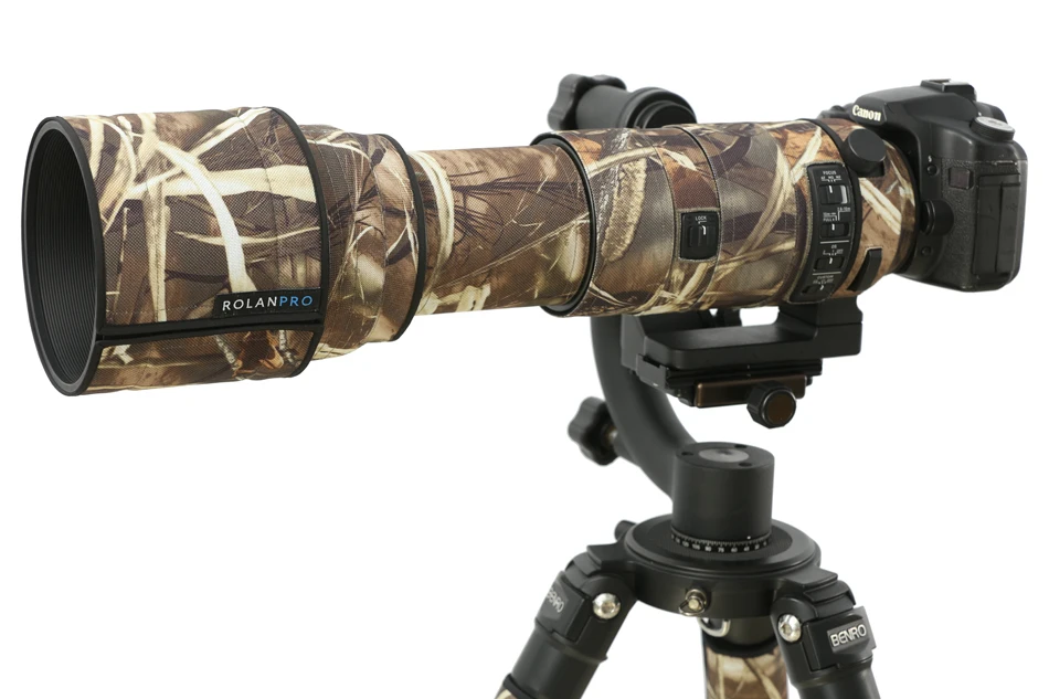 ROLANPRO wasserdichte Objektiv-Schutzhülle in Camo-Optik für Sigma 150–600 mm F5–6,3 DG OS HSM Sports für Canon- oder Nikon-Mount-Schutzhülle – Detail 20