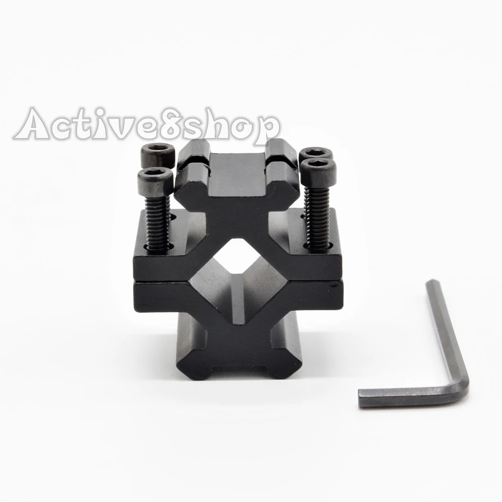 Тактический Универсальный адаптер Регулируемый рельс 20 мм Пикатинни/Вивер баррель крепление адаптер для прицела фонарик лазер