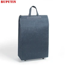 Маленькая Дорожная сумка на колесиках, складная Дамская хозяйственная сумка, сумка для покупок, сумка на колесиках, переносная корзина для покупок