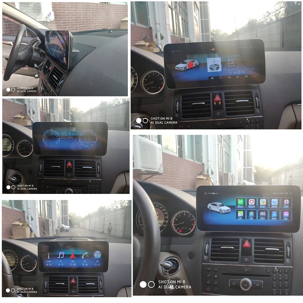 Автомобильный мультимедийный плеер стерео gps DVD Радио Навигация Android экран для Mercedes Benz C Class W204 MB C180 C200 C220 C230 C280