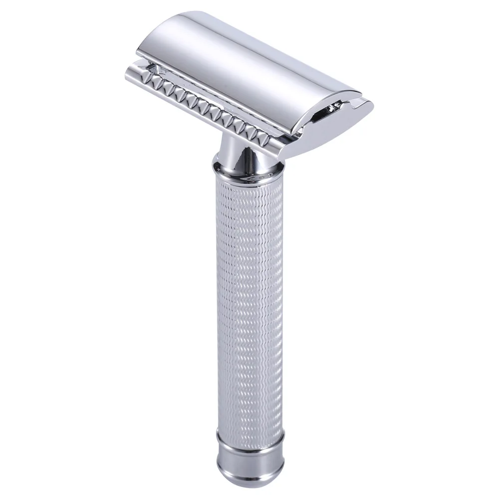 MenShavingFaceRazorZincAlloyHandleClassicManualShaverNoSlip