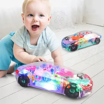 

Electric 360 Rotation Universal Wheel Gear Car with Flashing LED Music Kids Toy Best Car Gift For Children Birthday