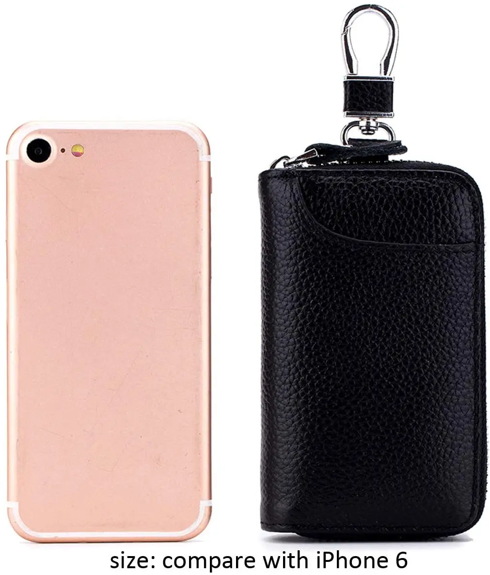 Genuine Leather Key Wallet Men &amp Women Car Bag Multi Function Case Fashion Ladies Housekeeper Holders Fob Cover | Автомобили и