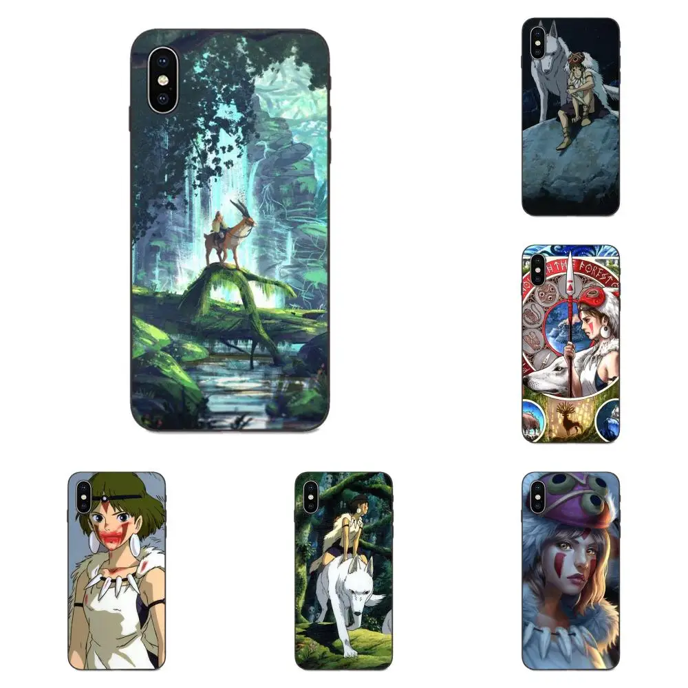 Аниме Принцесса Мононоке лесной дух для huawei mate 9 10 20 P8 P9 P10 P20 P30 Lite Mini Play Pro P smart Plus Z