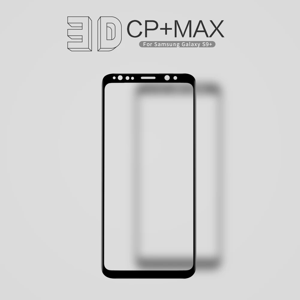 Для samsung Galaxy S9 Plus Защитная пленка для экрана Nillkin 3D полная клейкая Обложка защитное закаленное стекло для samsung S9
