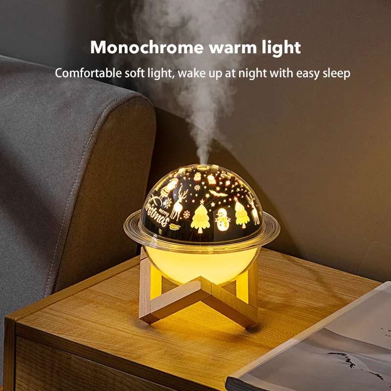 Starry Sky Projection Lamp Air Humidifier Aromatherapy Diffuser for Kid Room Holiday Gift USB Ultrasonic Aroma Humidificador | Бытовая