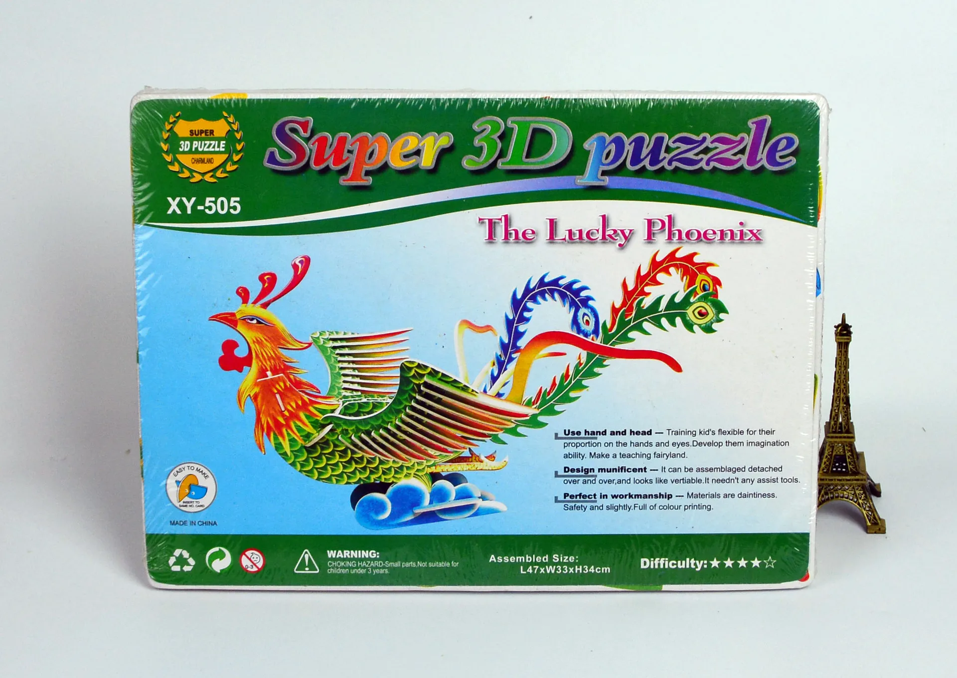 3D головоломка макияж детей DIY Раннее детство обучающая игрушка стойло Горячая стерео модель старшая шт