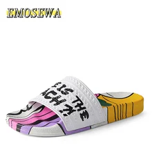 High Quality Casual 45 Men's Beach Flip Flops Bathroom Rubber Slippers Men Summer Trendy Slides Slip Onsmen Home Soft Slippers