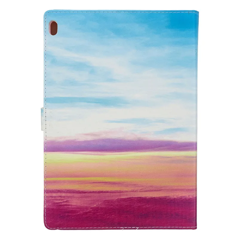 Милый чехол для планшета с единорогом и цветами для lenovo Tab E10 10,1 TB-X104F TB-X104L, Тонкий Магнитный чехол для lenovo E10, чехол