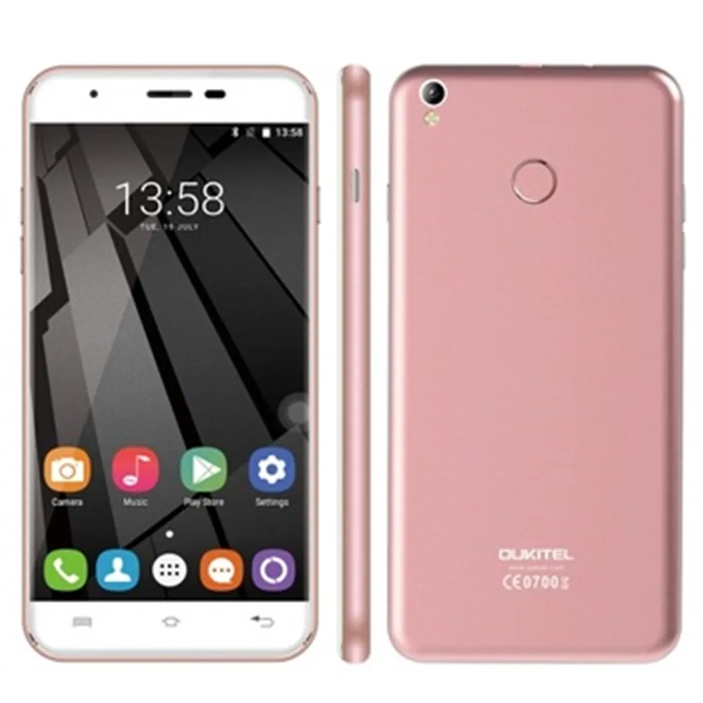 In Stock! OUKITEL U7 Plus 4G LTE Smartphone 2GB RAM 16GB ROM Android Fingerprint 8MP 5.5'' OTG Students Smart Mobile Cellphone