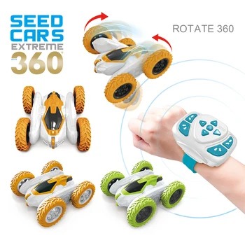 

2.4G Rotating Stunt Car Wireless Remote Control Rolling Electric Toy for Children BM88