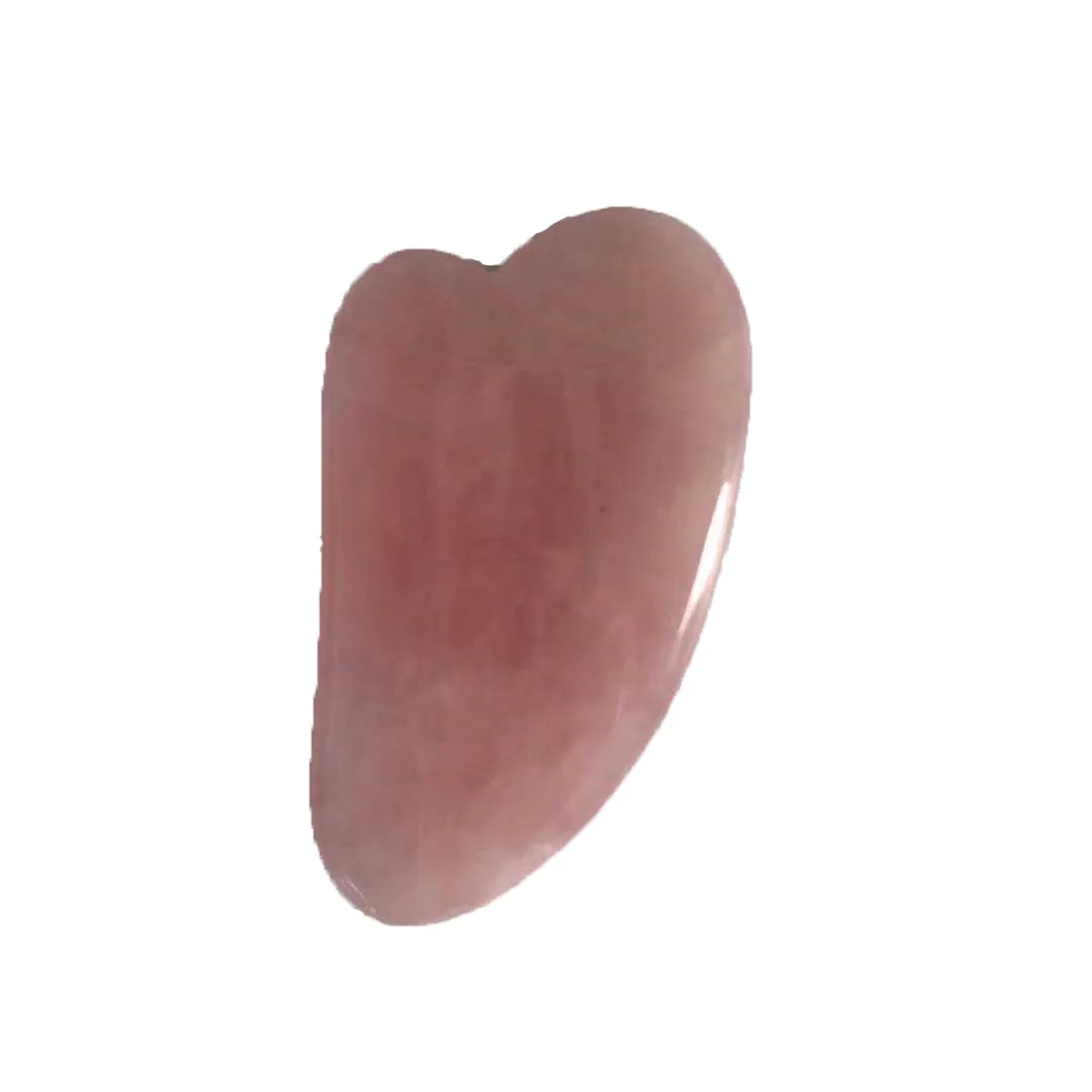 Розовый кварц, нефрит, гуаша, доска, натуральный камень, скребок, китайский Gua Sha, гребень для лица, шеи, спины, тела, иглоукалывание, давление, терапия
